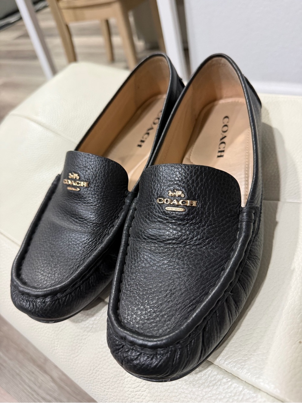 Vintage Coach Penny Loafers